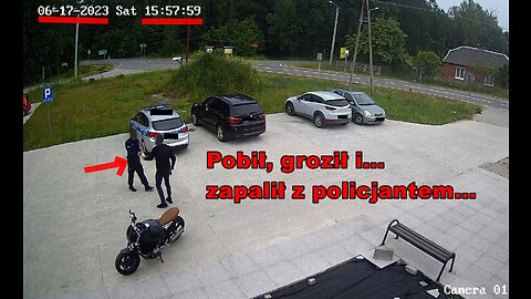 Posyłam was, jak owce między wilki nr 1_Pobił, groził i... zapalił z policjantem...