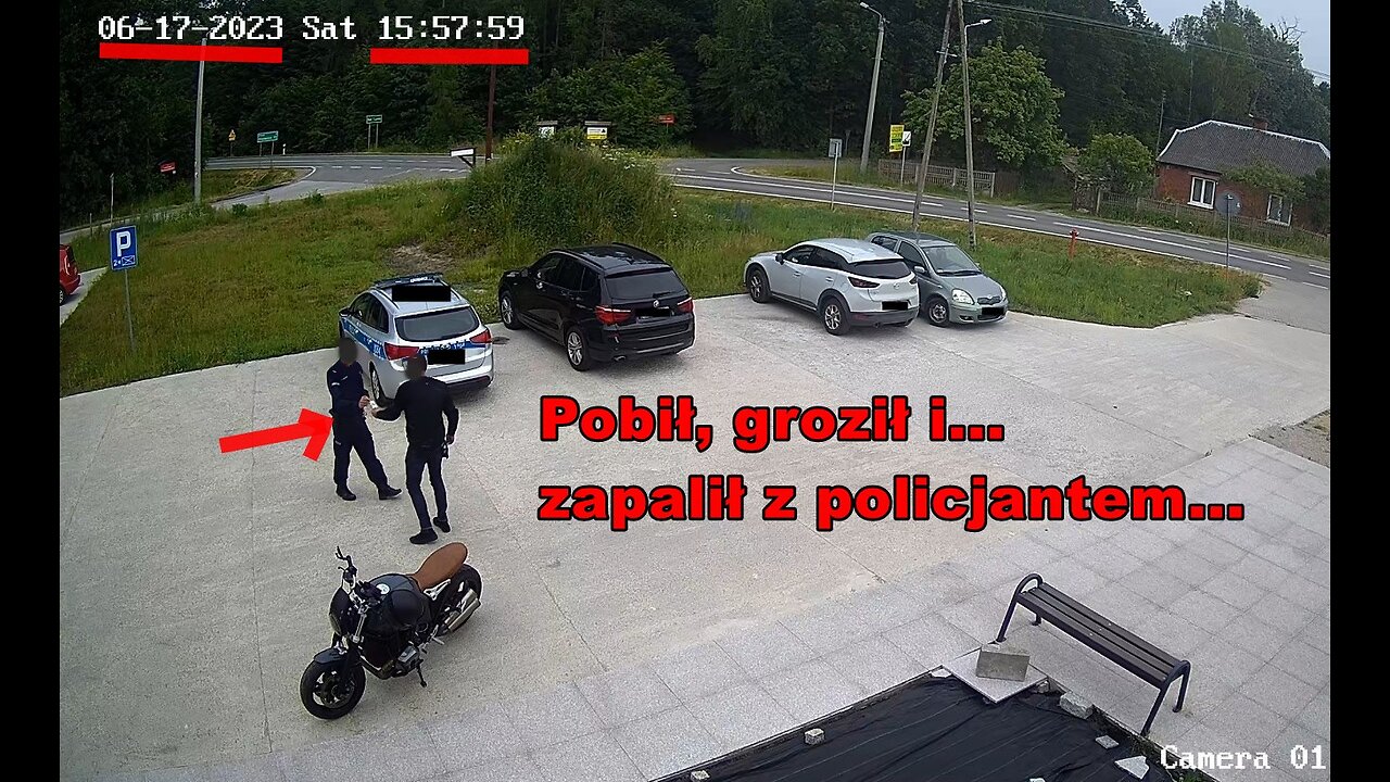 Posyłam was, jak owce między wilki nr 1_Pobił, groził i... zapalił z policjantem...