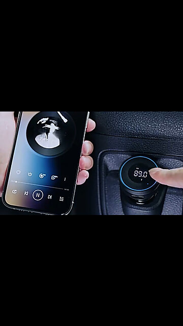 Car Wireless Bluetooth FM Radio Charger Transmitter Player
