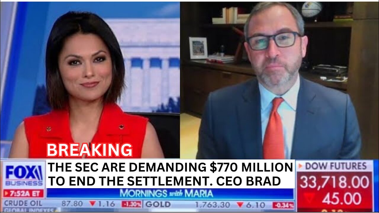 CEO BRAD JUST EXPLAIN WHAT'S GOING ON WITH XRP AND THE SEC
