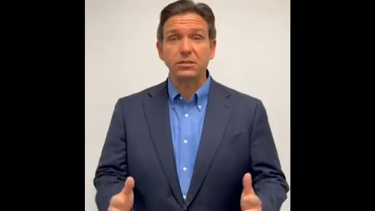 DeSantis: Israel Is Now Paying The Price For Biden's Policies