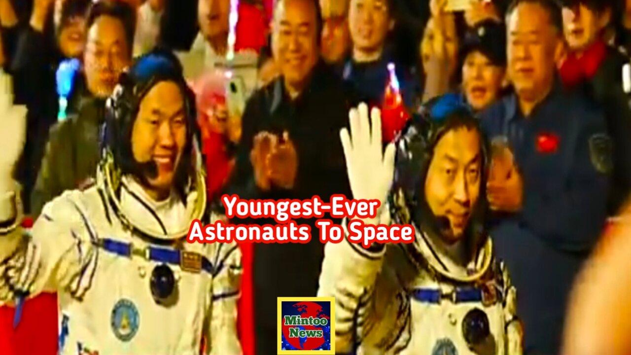 China sends youngest-ever astronauts to space