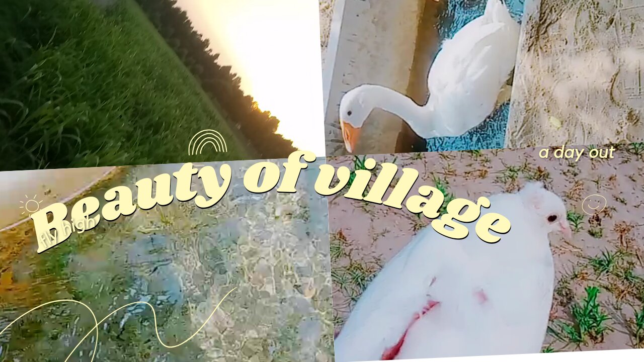 Going to village 🥳😻 Enjoy with someone 🙈 Beautiful seen #Ayesha Volgs #village Volg#villagebeauty