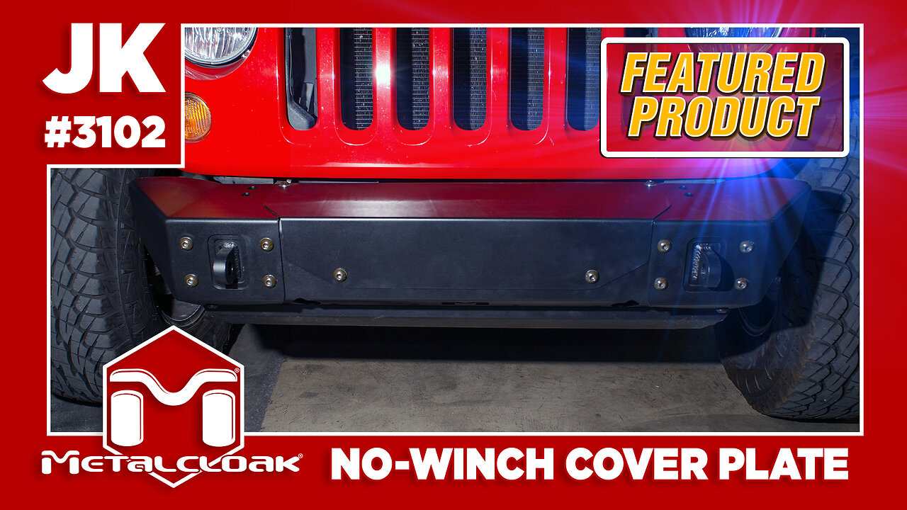 Featured Product: JK/JL Wrangler & JT Gladiator No Winch Cover Plate