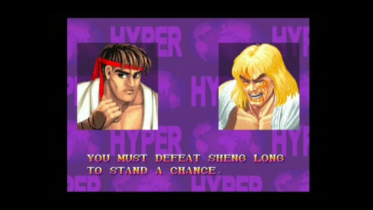 Hyper Street Fighter 2 AI Nerf (PS2) - Ryu (Normal) - Hardest - No Continues