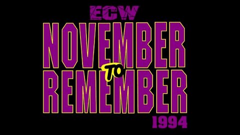 ECW November to Remember (November 5, 1994)