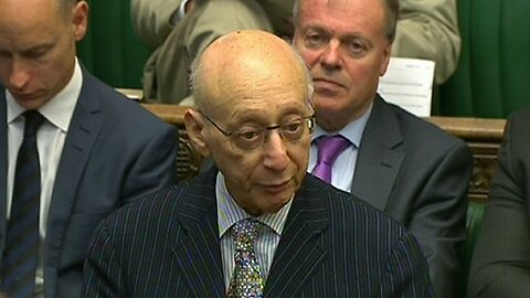 Sir Gerald Kaufman - Tal i brittiska parliamentet om Israel & Palestina