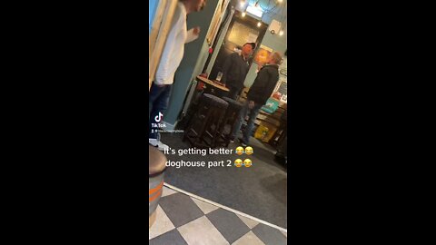 drunks going off in the pub