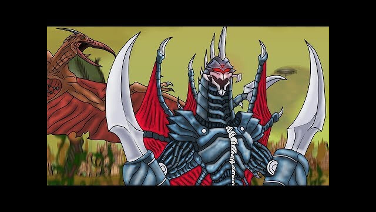 King Kong vs. Godzilla 12 - Gigan vs. Rodan