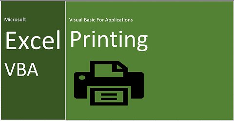 Excel | VBA | Printing | How to Print Using VBA