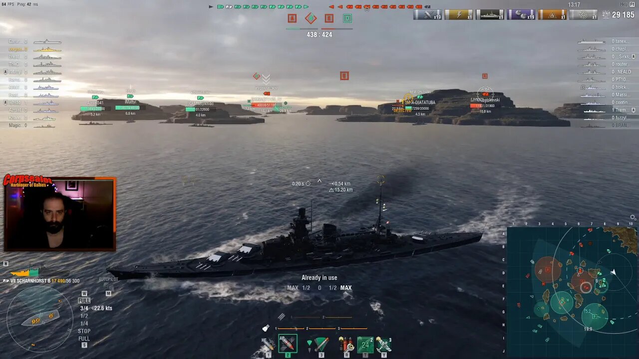 World of Warships Noob - Sharnworst