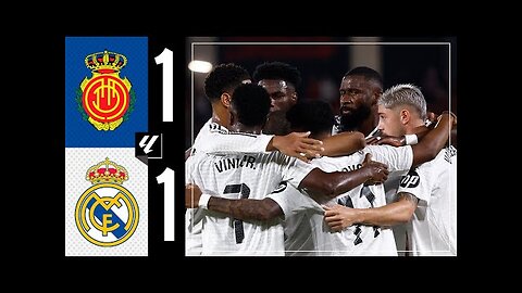 RCD MALLORCA 1 - 1 REAL MADRID _ DEBUT de MBAPPÉ _ RESUMEN LALIGA EA SPORTS
