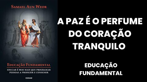 A AUTÊNTICA PAZ É O PERFUME DE UM CORAÇÃO TRANQUILO !