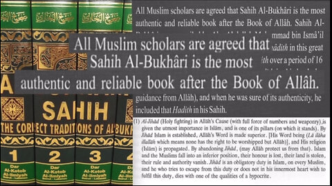 GUANDOLO & GAUBATZ - AUTHORITATIVE HADITHS COMMAND MUSLIMS TO WAGE JIHAD