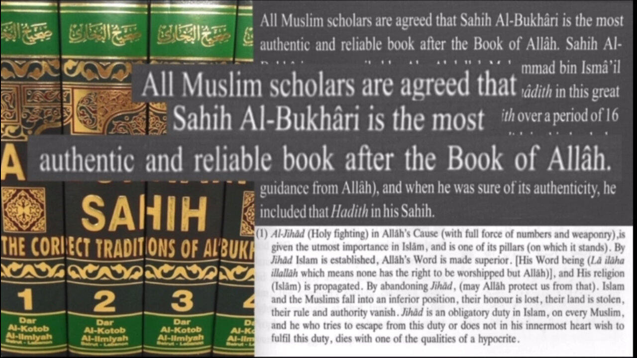 GUANDOLO & GAUBATZ - AUTHORITATIVE HADITHS COMMAND MUSLIMS TO WAGE JIHAD