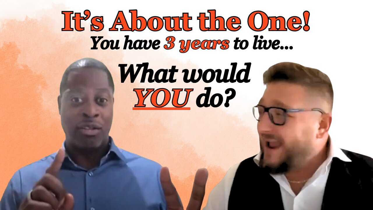It is about the ONE!!!