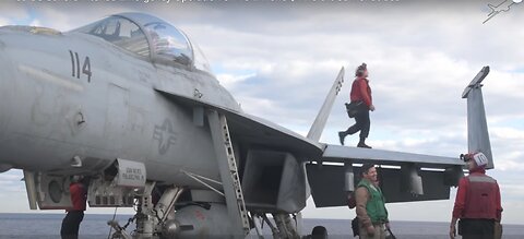 Skilled US Sailors Intense Emergency Operation on 13 Billions $ Aircraft Carrier at Sea