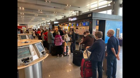 Airports nationwide continue to deal with disruptions