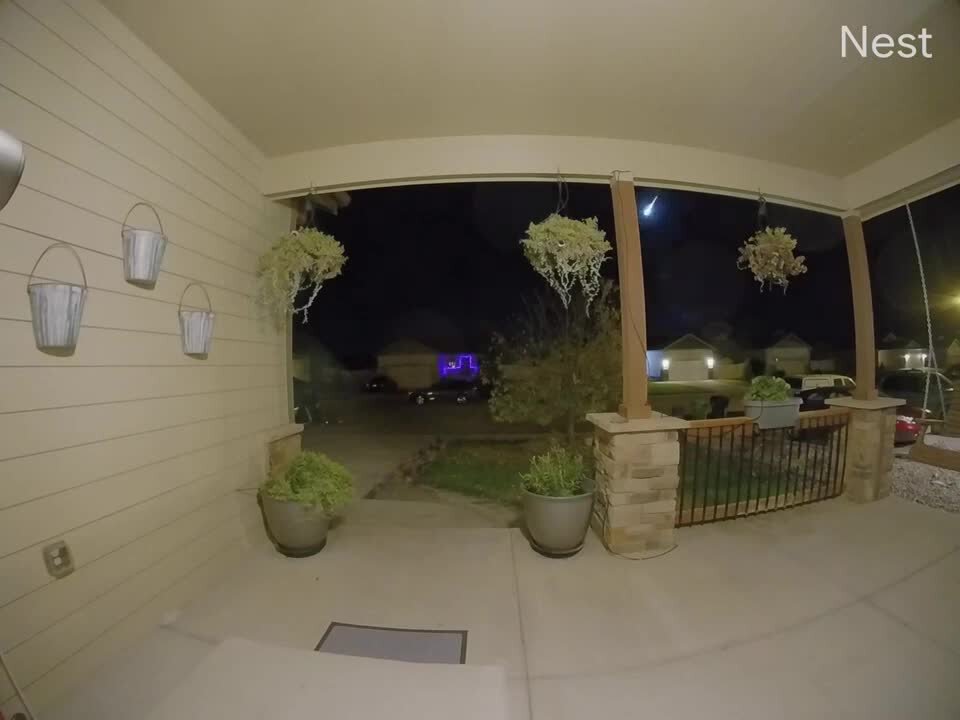 Meteor seen near Wellington