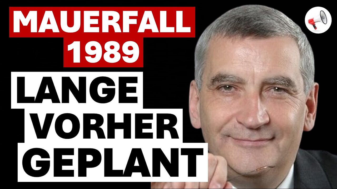 War der Mauerfall 1989 lange vorher geplant? | Im Gespräch mit Michael Wolski