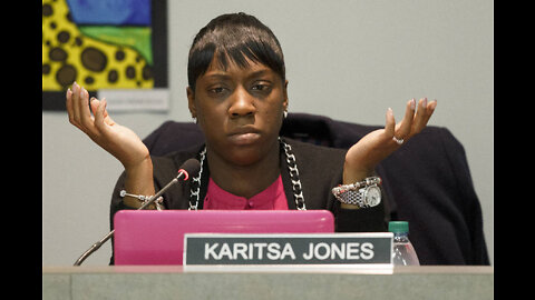 Angry Outburst School Board Rep Karitsa Jones