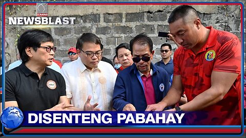 Pagtatayo ng mga disenteng pabahay sa informal settler, uumpisahan na