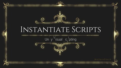Instantiate Scrips/States to Game Objects - Unity Visual Scripting / Bolt