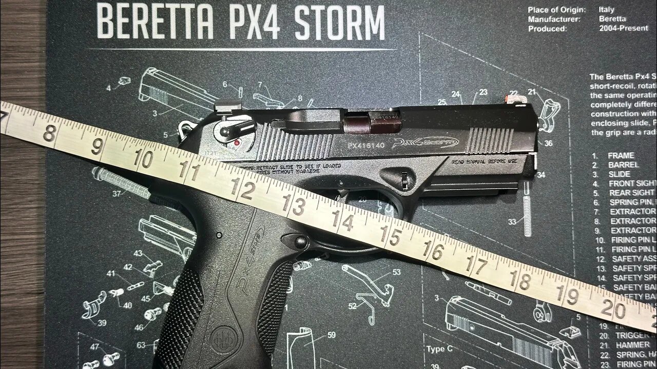 Is The PX4 Storm Full Size Really “Full Size”? Does Size Matter?