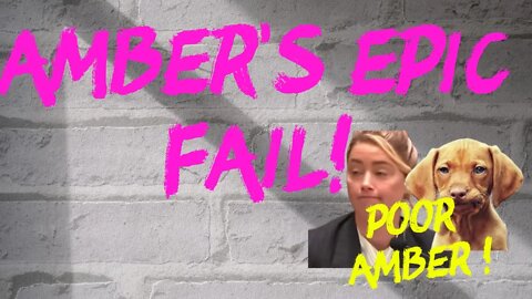 AMBER’S EPIC FAIL #shorts