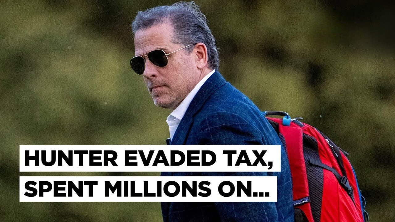 Hunter Biden Indicted for Evading $1.4m Tax Amid Lavish Spending On Drugs, Escorts and Girlfriends”