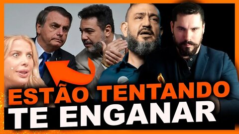 Karina Bacchi, Luciano Subirá e Téo indagam Bolsonaro obre seus interesses com os cristãos.