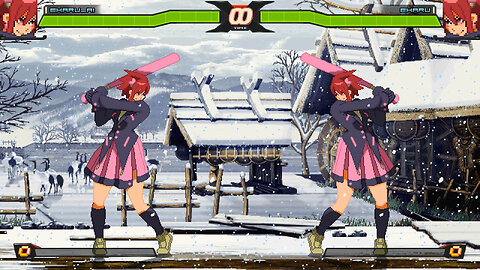 MUGEN - Eharu AI by Mizoboshi vs. Eharu AI by Poyochan - Download