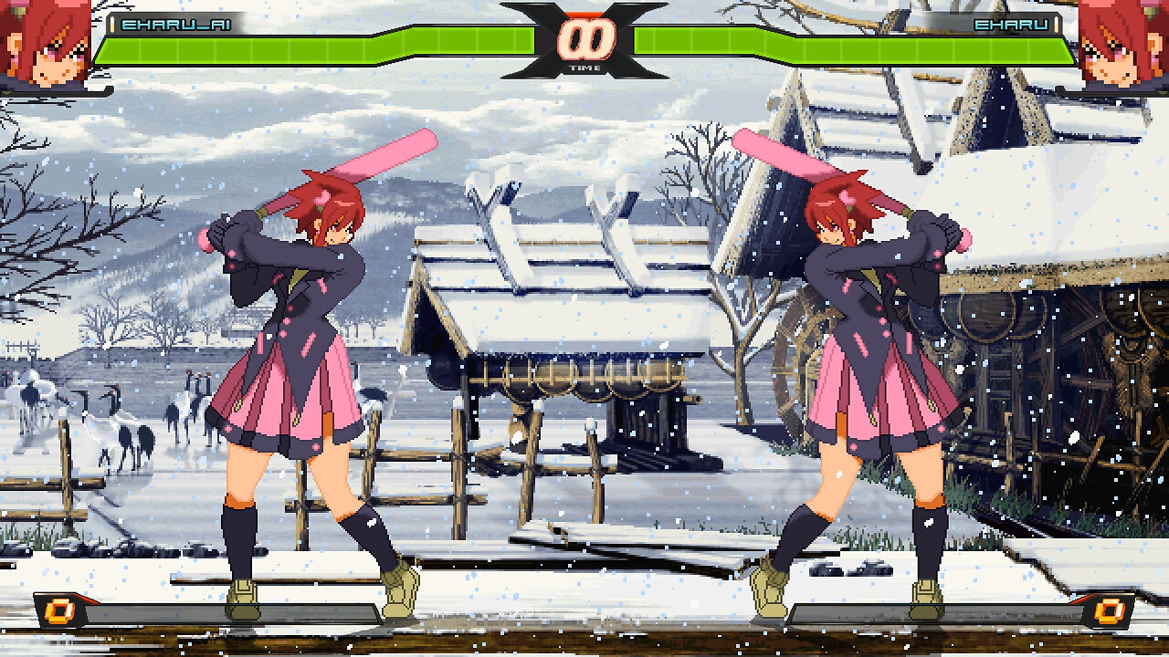 MUGEN - Eharu AI by Mizoboshi vs. Eharu AI by Poyochan - Download