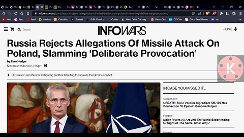 False Flag Missile Attack On Poland