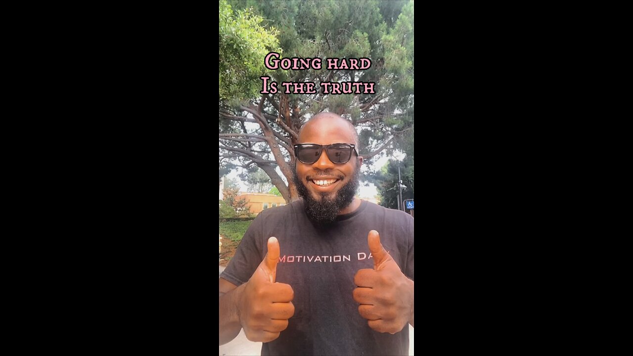 Going Hard Is The Truth #dayodman #motivation #eeyayyahh #motivationalspeaker #positivity
