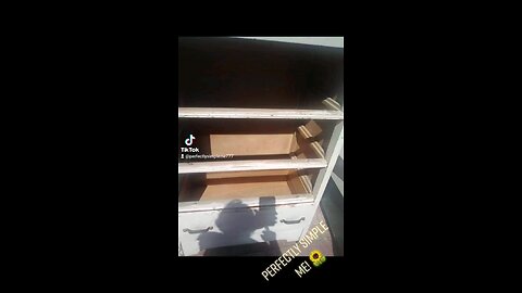 Pearlized Duckegg Waterfall Tallboy Dresser