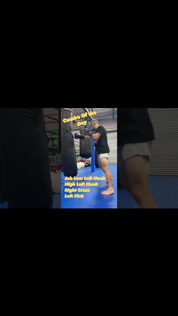 Muay Thai Heavy Bag Combo of the Day