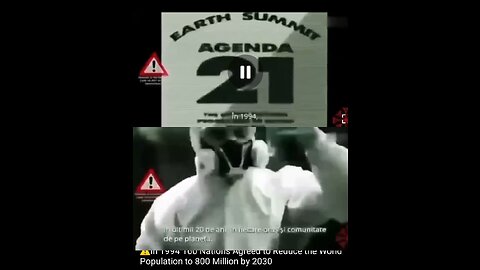 DEPOPULATION AGENDA21 & AGENDA2030
