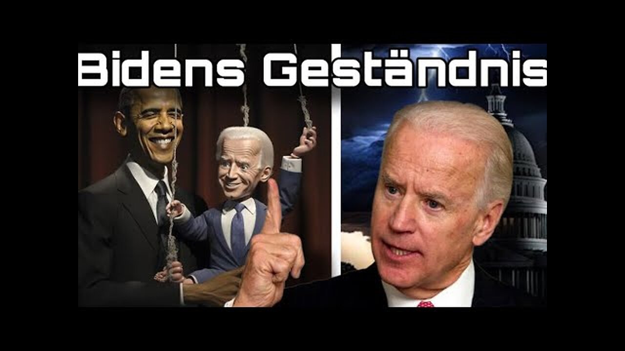Bidens Geständnis: „Obama ist der Strippenzieher“@LION Media🙈🐑🐑🐑 COV ID1984