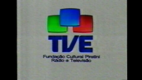 Início da transmissão TVE RS (Incompleto) + Início e fim da Missa de Aparecida (12/07/1998)
