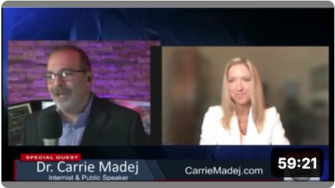 Dr. 'Carrie Madej' How 'Tetanus' 'Vaccines' Were Used as Birth Control For Human Depopulation