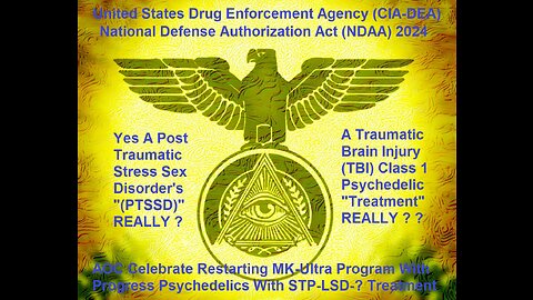 AOC Celebrate Restarting MK-Ultra Program With Progress Psychedelics Treatment