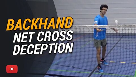 Badminton Tips - Backhand Net Cross Deception featuring Camilo Borst