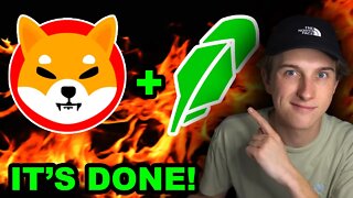 THEY FINALLY DID IT! ROBINHOOD LISTED SHIBA INU