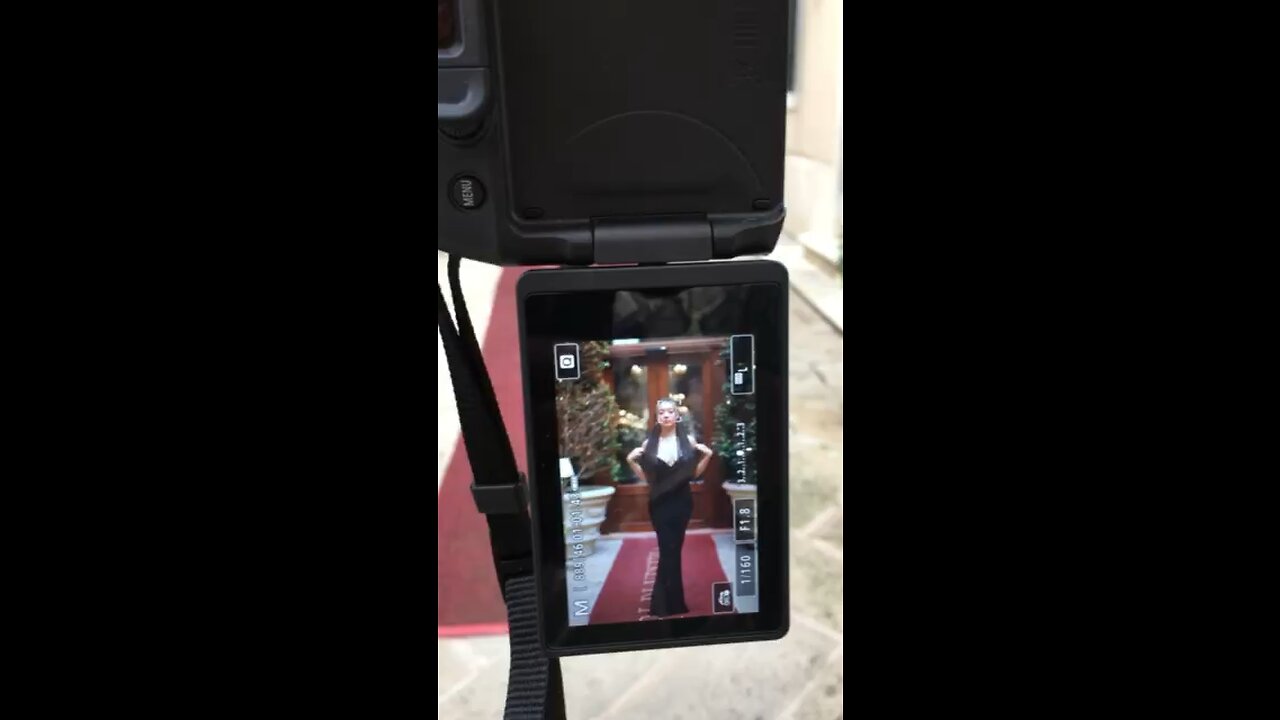 Venice, Italy - Behind the scenes photoshoot