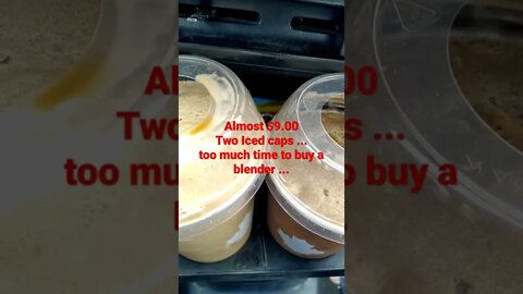 $9.00 for two iced caps ? time to buy a blender .