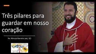CATOLICUT - Três pilares para guardar em nosso coração