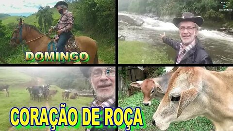 AMANHÃ DOMINGO, CORAÇÃO DE ROÇA NÃO PERCAM !