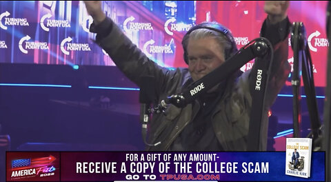 Bannon ERUPTS at AMFEST 2022