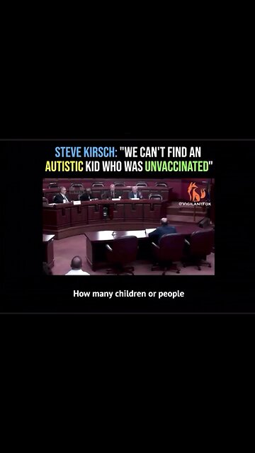 There are no unvaccinated kids with autism…” Dr. Steve Kirsch (2-min clip)
